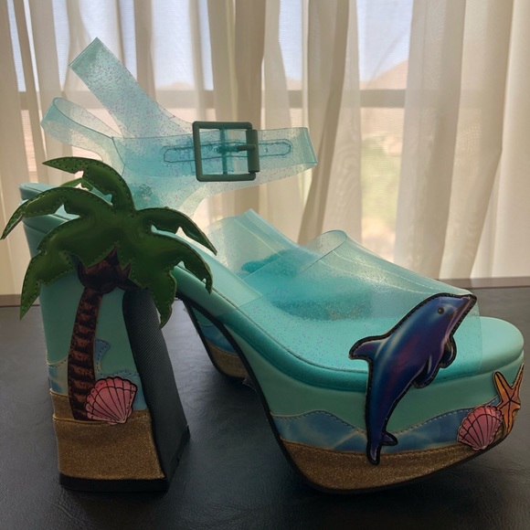 delias platform shoes